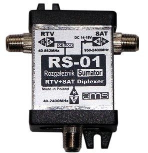 Rozgałęźnik-sum.SAT/TV RS-01