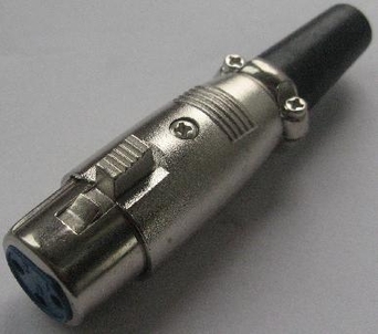 Gniazdo mikrofonowe canon na kabel
