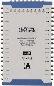 Multiswitch Cyfrowy Expert 9/32 HD
