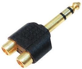 Przejście wt.6,3 st./2xgn.RCA GOLD