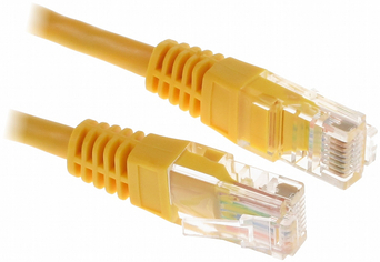 PATCHCORD KAT6 UTP 1M ŻÓŁTY  8186