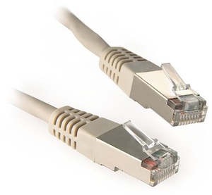 PATCHCORD KAT5E FTP 1M SZARY  1893