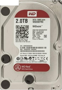 DYSK WD Red WD20EFRX 2TB 64MB SATAIII IntelliPower 2647