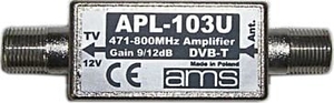 Wzmacniacz ant. AMS APL-103U 9/12dB