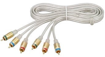 Kabel RCA 3xwtyk / RCA 3xwtyk  1,5m GOLD HQ KHC028M Thomson [szt.]