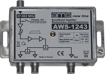 Wzmacniacz ant. AMS AWS-1243