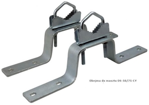 Obejma do masztu OS-50/75-H XM01  [1kpl.=2szt.] CORAB