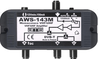 Wzmacniacz ant. AMS AWS-143 M