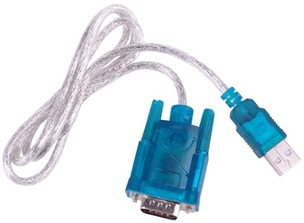 Kabel USB wt.A/wt. RS232 0,8m