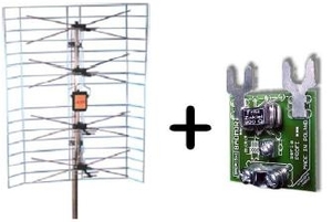 Antena AST-8 SILVER symetryzator