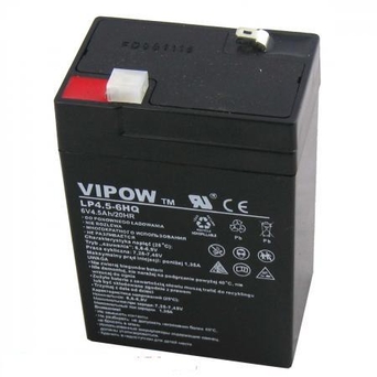 Akumulator  6V   4,5Ah VIPOW BAT0202