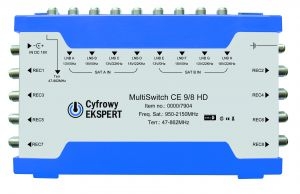 Multiswitch Cyfrowy Expert 9/ 8 HD