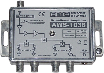Wzmacniacz ant. AMS AWS-1036