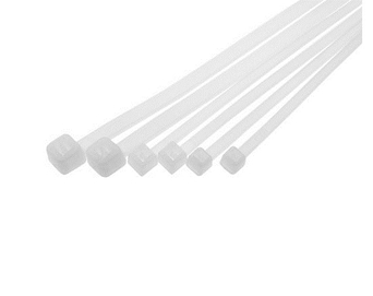 Opaska kablowa 140x3,6 biała [100szt]