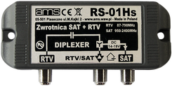 Zwrotnica antenowa SAT-RTV  RS-01Hs AMS