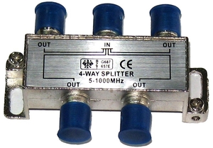 Rozgałęźnik ant.Spliterx4 1000 MHz HQ