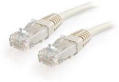 PATCHCORD KAT5E UTP 0,25M SZARY 7610