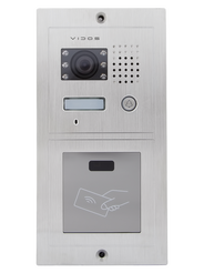 VIDOS Stacja bramowa S601A-2 jednorodzinna czytnik RFID podtynk / natynk