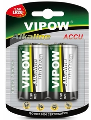 Bateria VIPOW alkal.LR20 [2szt/bl.]