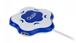 Hub USB 2.0 4-portowy Quer