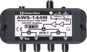 Wzmacniacz ant. AMS AWS-144 M