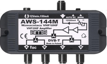 Wzmacniacz ant. AMS AWS-144 M