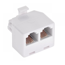 Rozgał.RJ45 wt./2xgn. RJ45