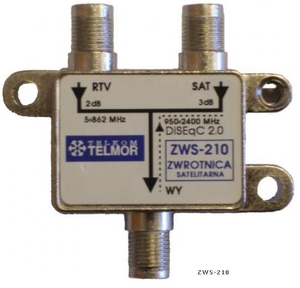 Zwrotnica SAT-RTV Telmor ZWS210