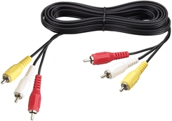 Kabel 3xRCA 10,0m            KBV844