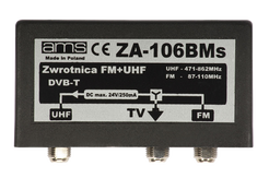 Zwrotnica ant. ZA-106BMs AMS FM+UHF