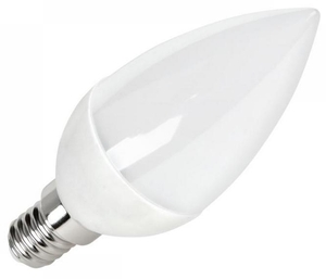 Żarówka LED E14 4W świeca, 3000K 24SMD