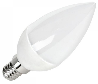 Żarówka LED E14 4W świeca, 3000K 24SMD