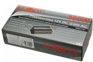 Przetwornica 12V/230V 300W KEMOT