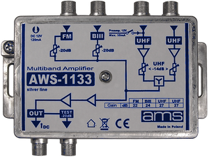 Wzmacniacz ant. AMS AWS-1133