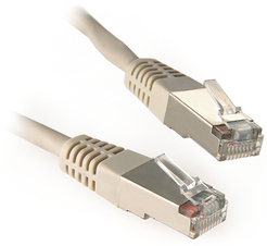 PATCHCORD KAT6 FTP 0,5M SZARY 7964