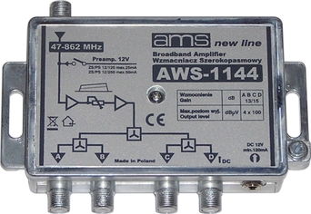 Wzmacniacz ant. AMS AWS-1144