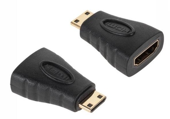 Przejście HDMI gn./mini HDMI pozłacany