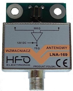 Wzmacniacz ant. HFO LNA169/17-25dB