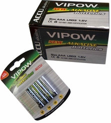 Bateria VIPOW alkal.LR03 [4szt/bl.]