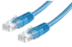 PATCHCORD KAT5E UTP 0,5M NIEBIESKI  1294