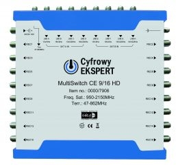 Multiswitch Cyfrowy Expert 9/16 HD