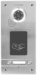VIDOS Stacja bramowa S562A dwurodzinna czytnik RFID podtynk / natynk