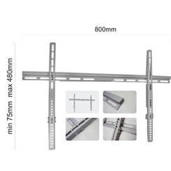 Uchwyt  LCD 30"-63" ściana cienki