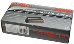 Przetwornica 24V/230V 300W KEMOT