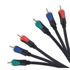 Kabel 3xRCA  3,0m component HQ